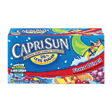 CapriSun  fruit punch flavored juice drink, 10 6-fl. oz. pouches, 10% juice Full-Size Picture